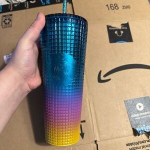 Starbucks Ombre Tumbler with Textured Design